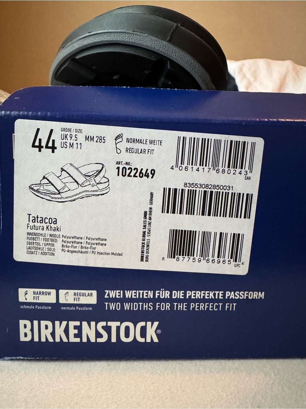 Birkenstock Khaki Tatacoa size 11 Sandals - Picture 4 of 5